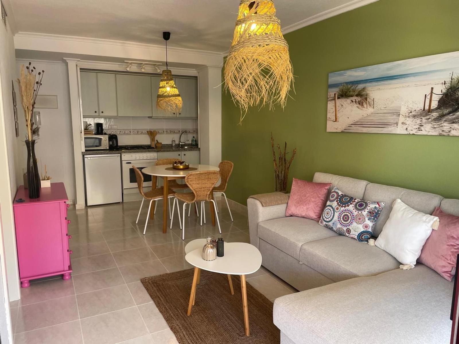 Eerstelijns Appartement Vive Cada Momento Zeezicht En Pal Aan De Boulevard En Strand Calpe, Toplocatie Exteriör bild