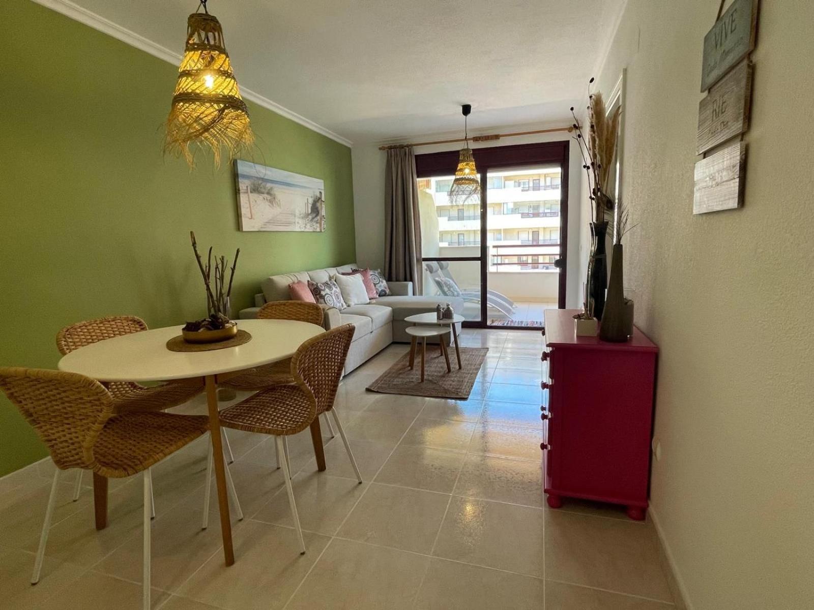 Eerstelijns Appartement Vive Cada Momento Zeezicht En Pal Aan De Boulevard En Strand Calpe, Toplocatie Exteriör bild
